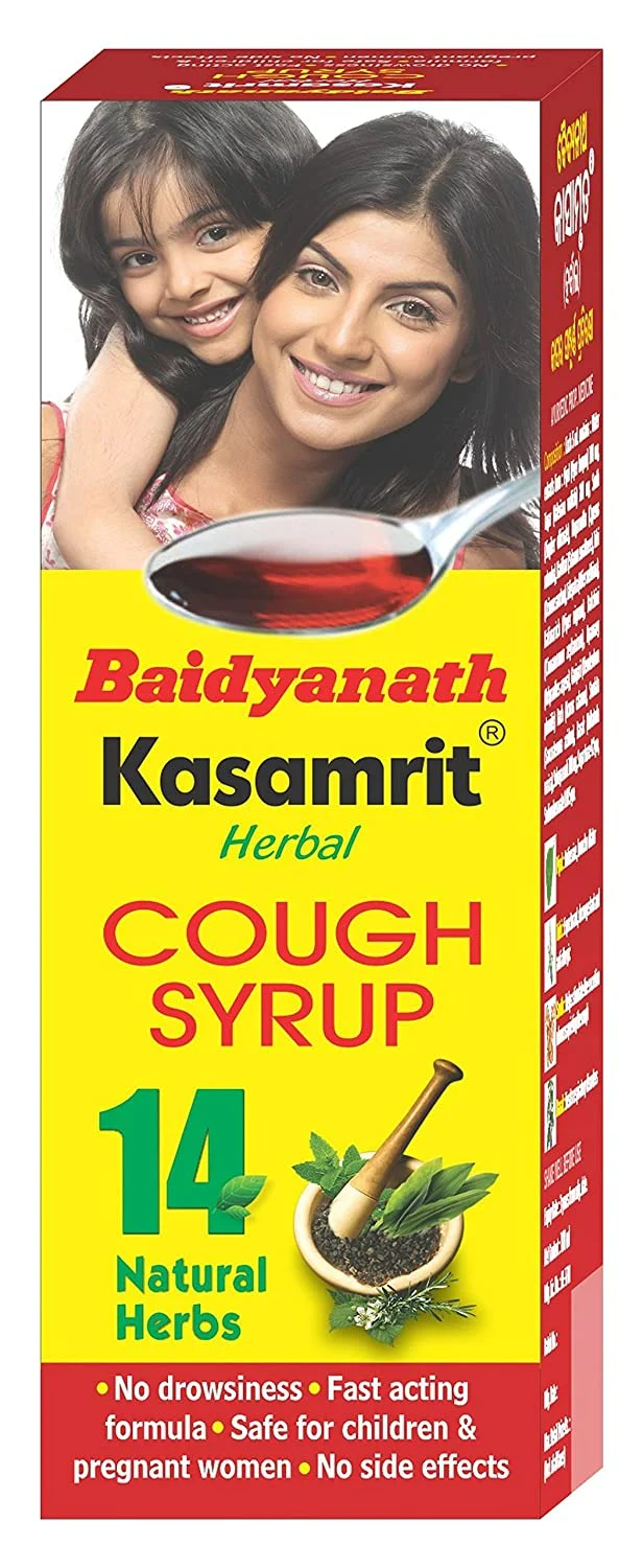 Baidyanath Kasamrit Herbal Syrup, 100 ml-1.webp